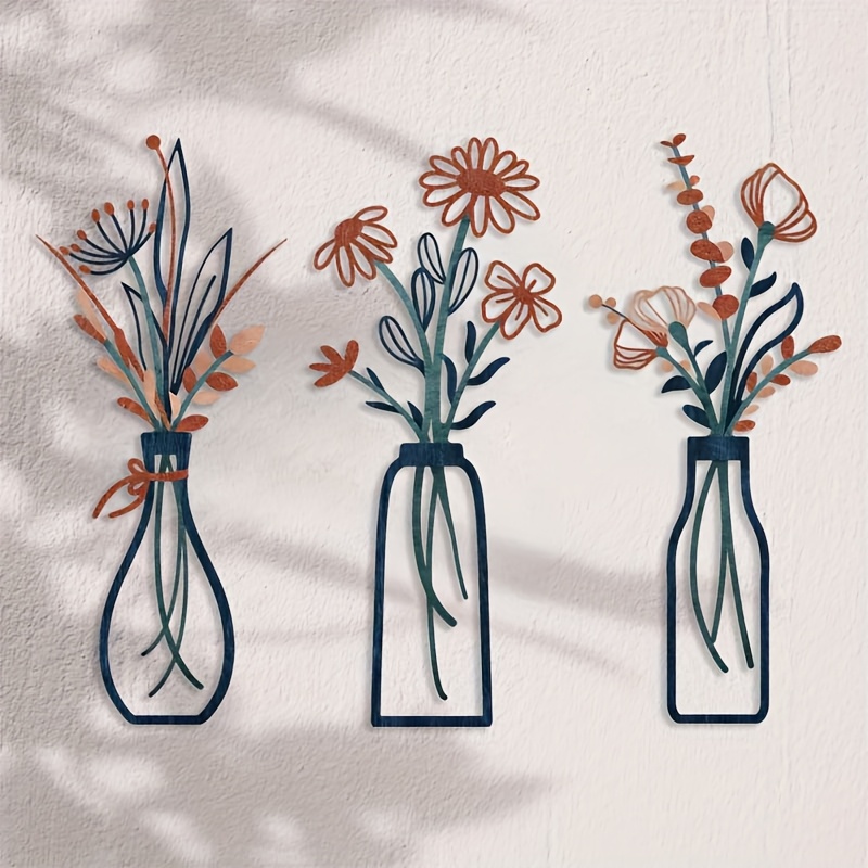 3 Large Floral Wall Art Sculpt - огляд і ціна Interior Design Office