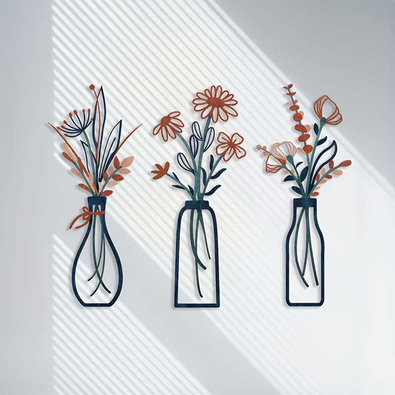 3 Large Floral Wall Art Sculpt - огляд і ціна Interior Design Office