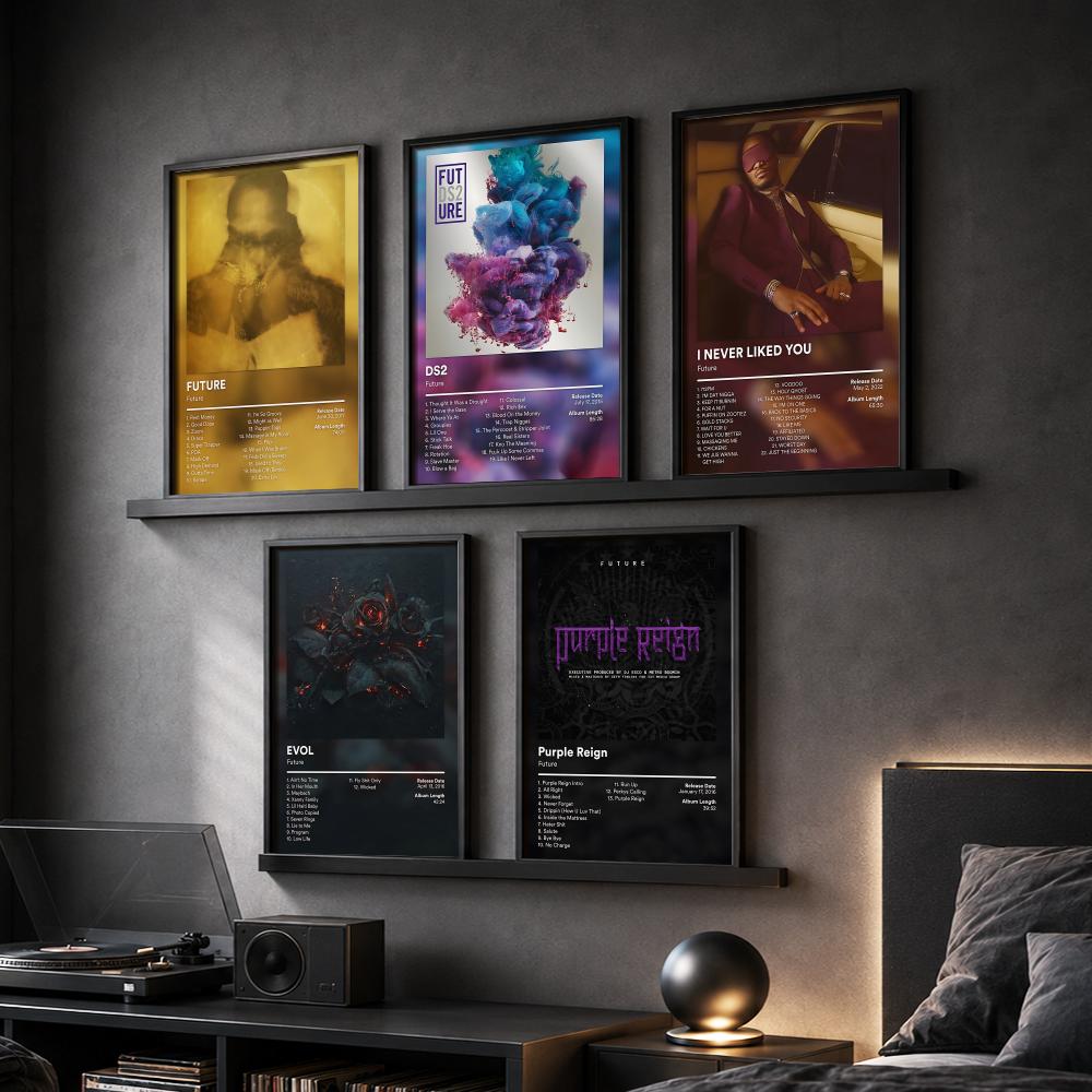 F-Future Rapper Album Painting - огляд і ціна Interior Design Drawing