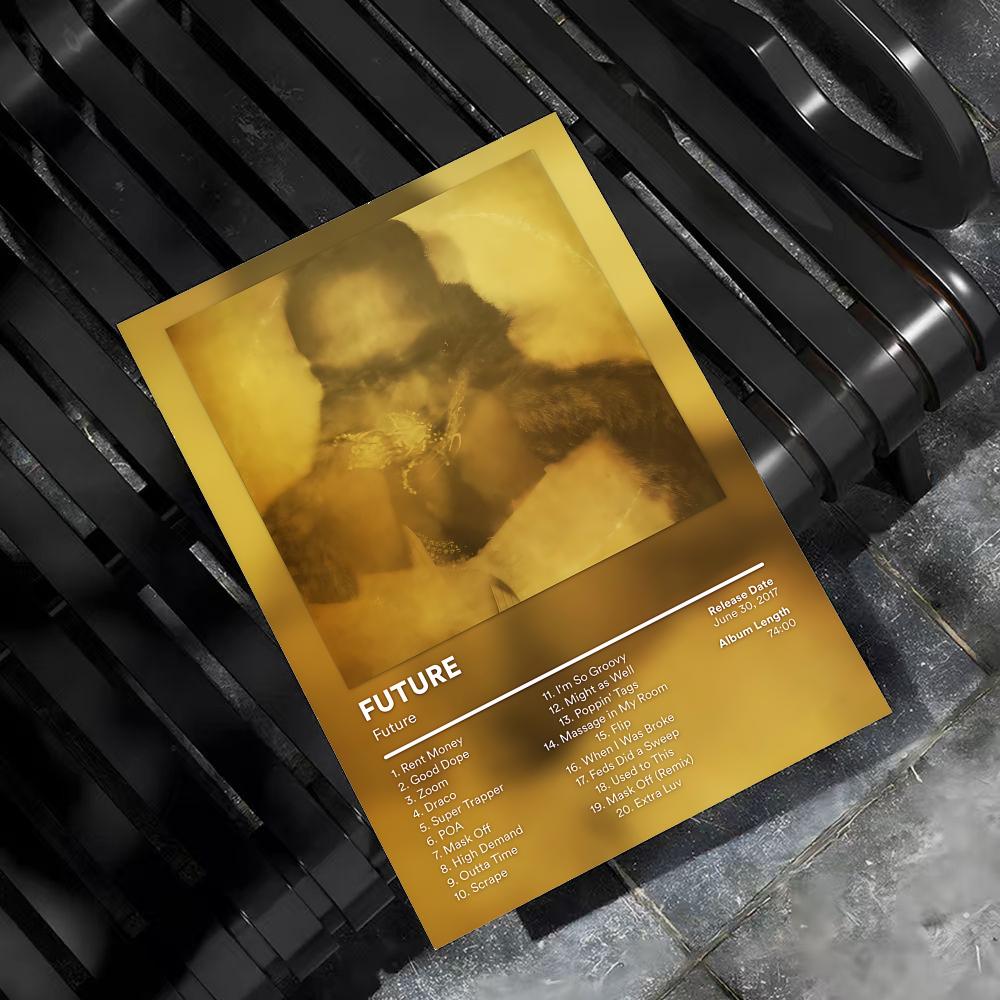 F-Future Rapper Album Painting - огляд і ціна Interior Design Drawing