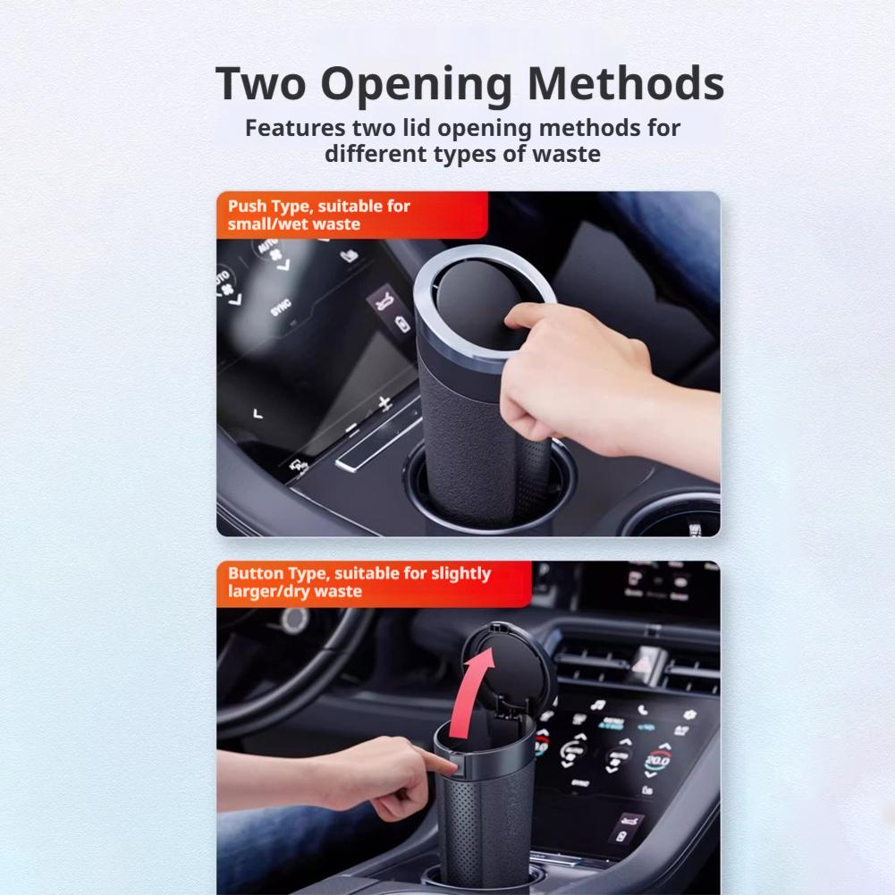 Portable Car Trash Can with Re - огляд і ціна Interior Design Type