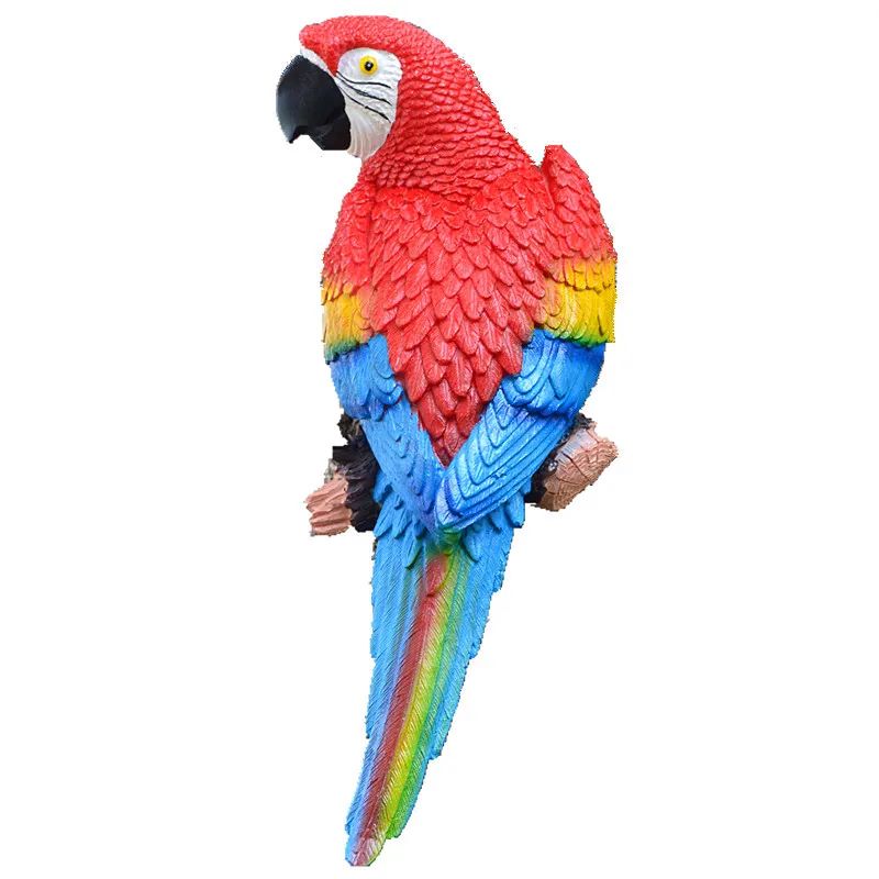 Resin Parrot Statue Wall Mount - огляд і ціна Interior Design Office