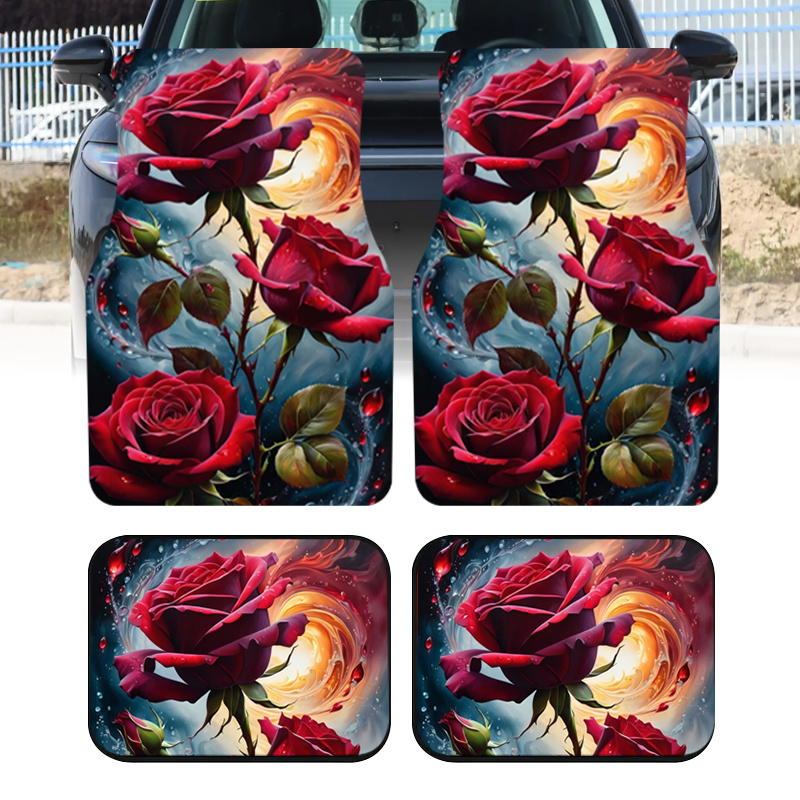 4pcs Red Rose Magical Style De - огляд і ціна Interior Design Type