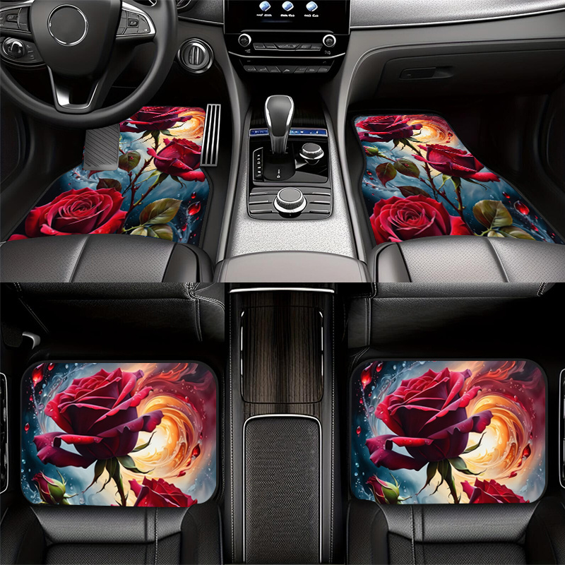 4pcs Red Rose Magical Style De - огляд і ціна Interior Design Type