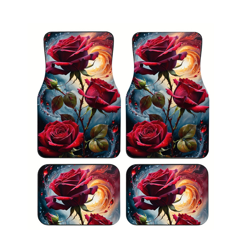 4pcs Red Rose Magical Style De - огляд і ціна Interior Design Type
