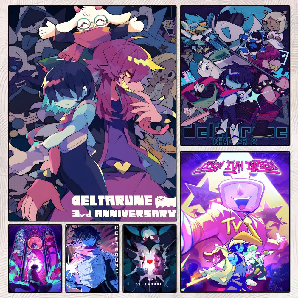 Video Game D-Deltarune Paintin - огляд і ціна Interior Design Drawing