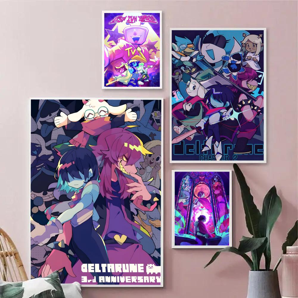 Video Game D-Deltarune Paintin - огляд і ціна Interior Design Drawing