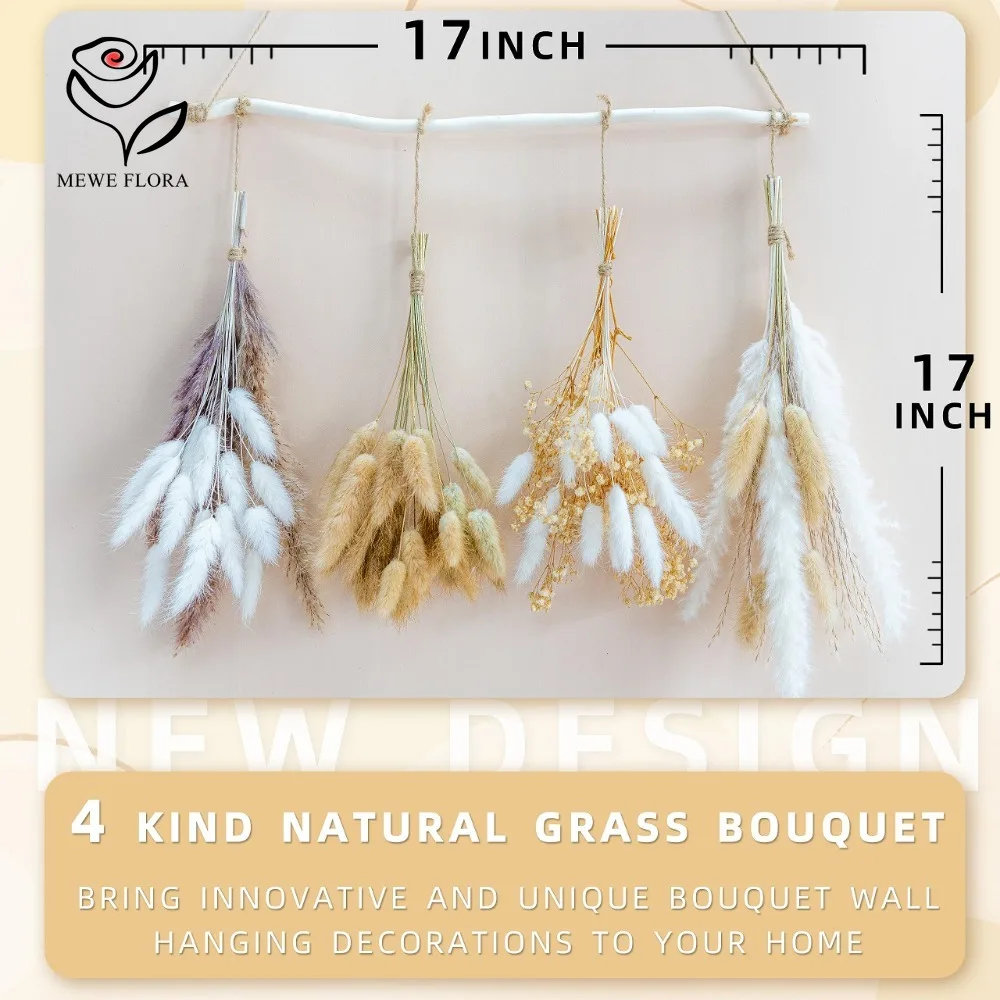Natural Reeds Pampas Grass Mix - огляд і ціна Dried Pampas Bundle