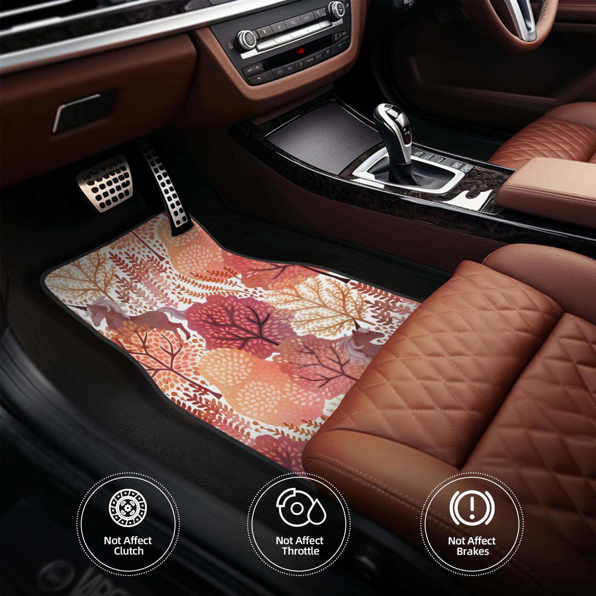 4pcs Hidden Unicorn Woods Autu - огляд і ціна Interior Design Illustration