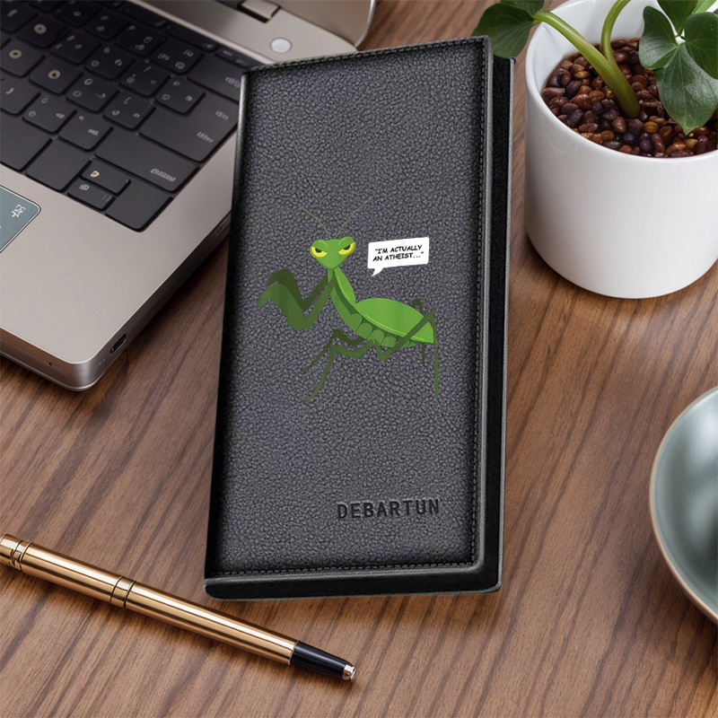 Mantis saying atheist,comic il - огляд і ціна Interior Design Illustration