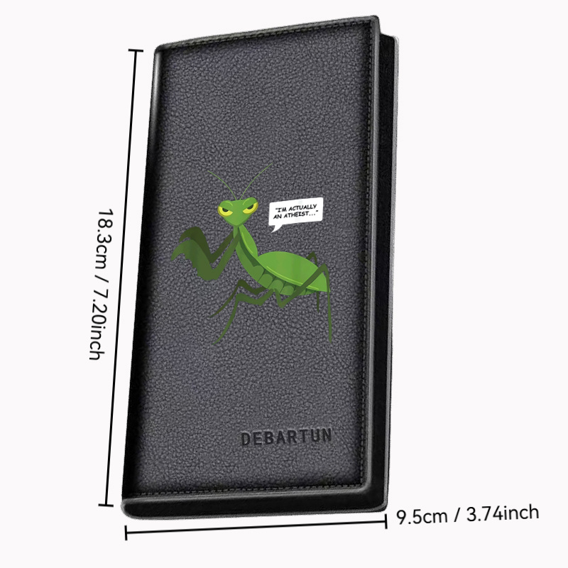 Mantis saying atheist,comic il - огляд і ціна Interior Design Illustration